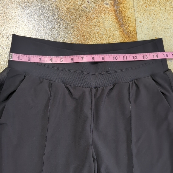 Athleta Black Wide-Leg High-Waist Trouser Pants Size 14 P - Picture 5 of 15